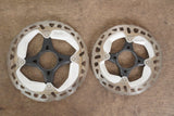 (2) 160mm/140mm Shimano XT RT-MT800 Center Lock Disc Brake Road CX MTB Rotors