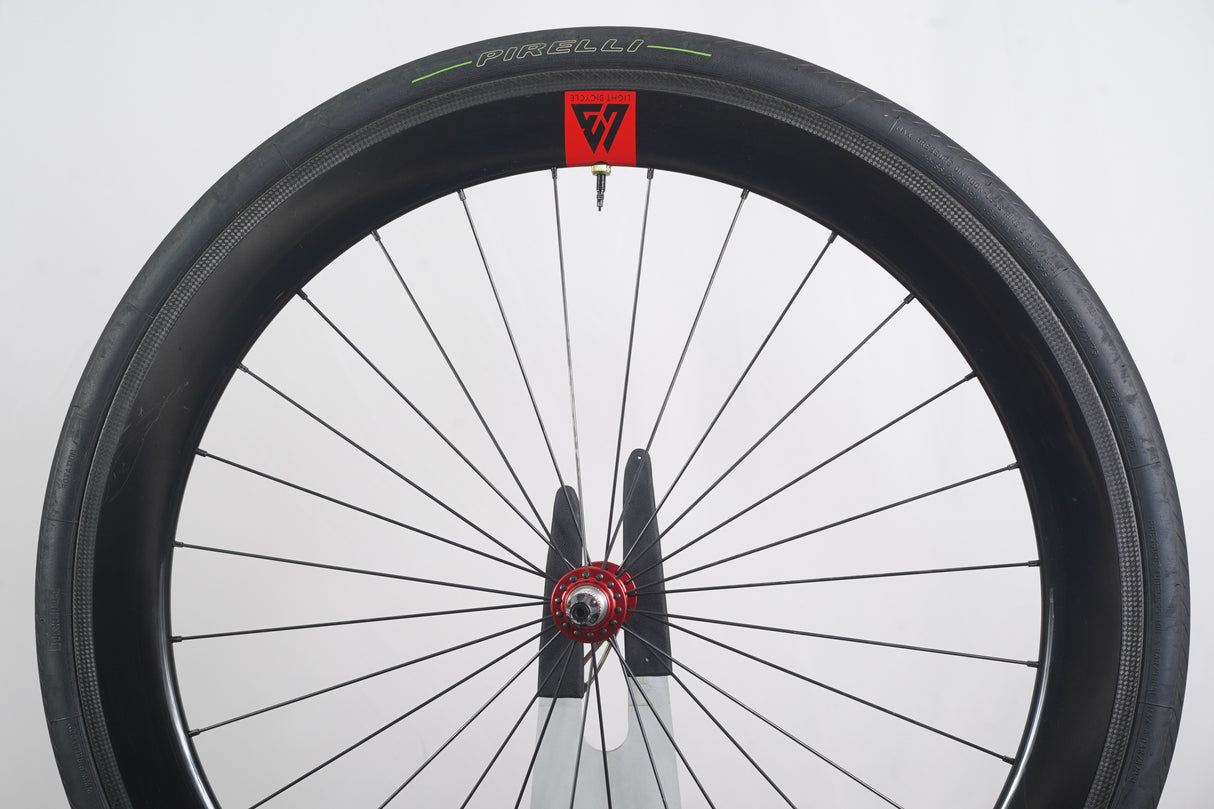 Light Bicycle AR56 White Industries T11 Carbon Tubeless Rim Brake Wheelset 12 Speed
