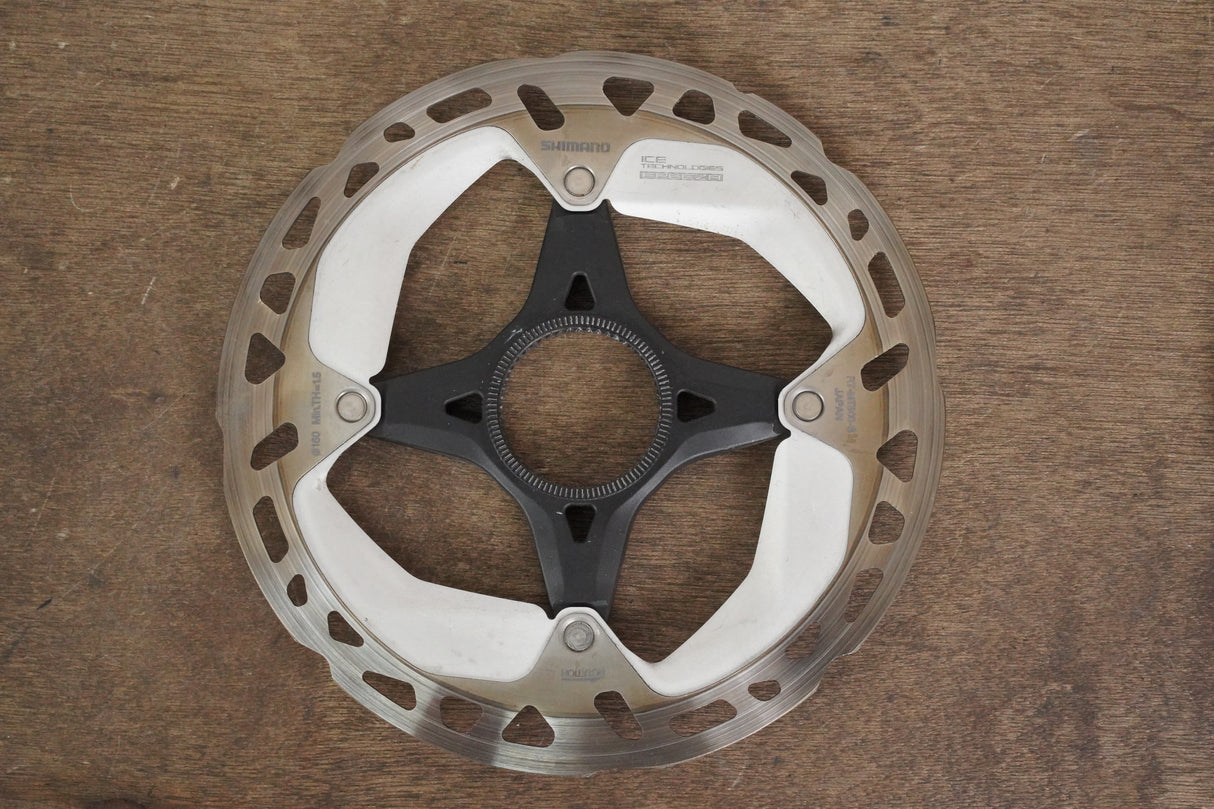 (2) 160mm/140mm Shimano XT RT-MT800 Center Lock Disc Brake Road CX MTB Rotors