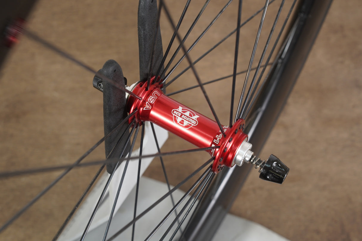 Light Bicycle AR56 White Industries T11 Carbon Tubeless Rim Brake Wheelset 12 Speed