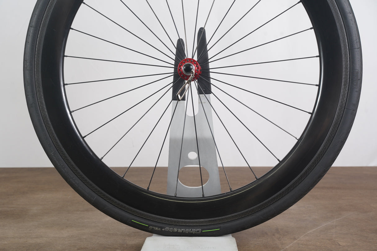 Light Bicycle AR56 White Industries T11 Carbon Tubeless Rim Brake Wheelset 12 Speed