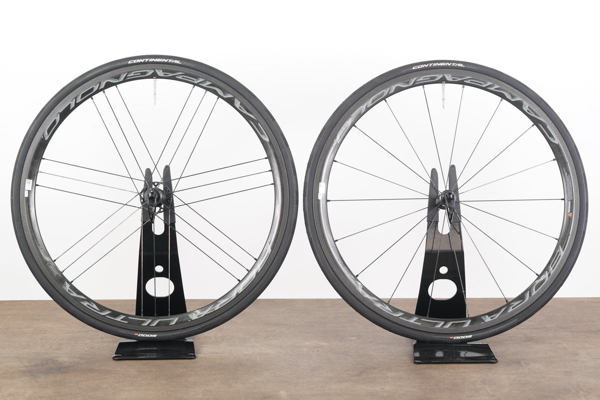 Campagnolo Bora Ultra 35 Carbon Clincher Rim Brake Wheelset Campagnolo 11 Speed