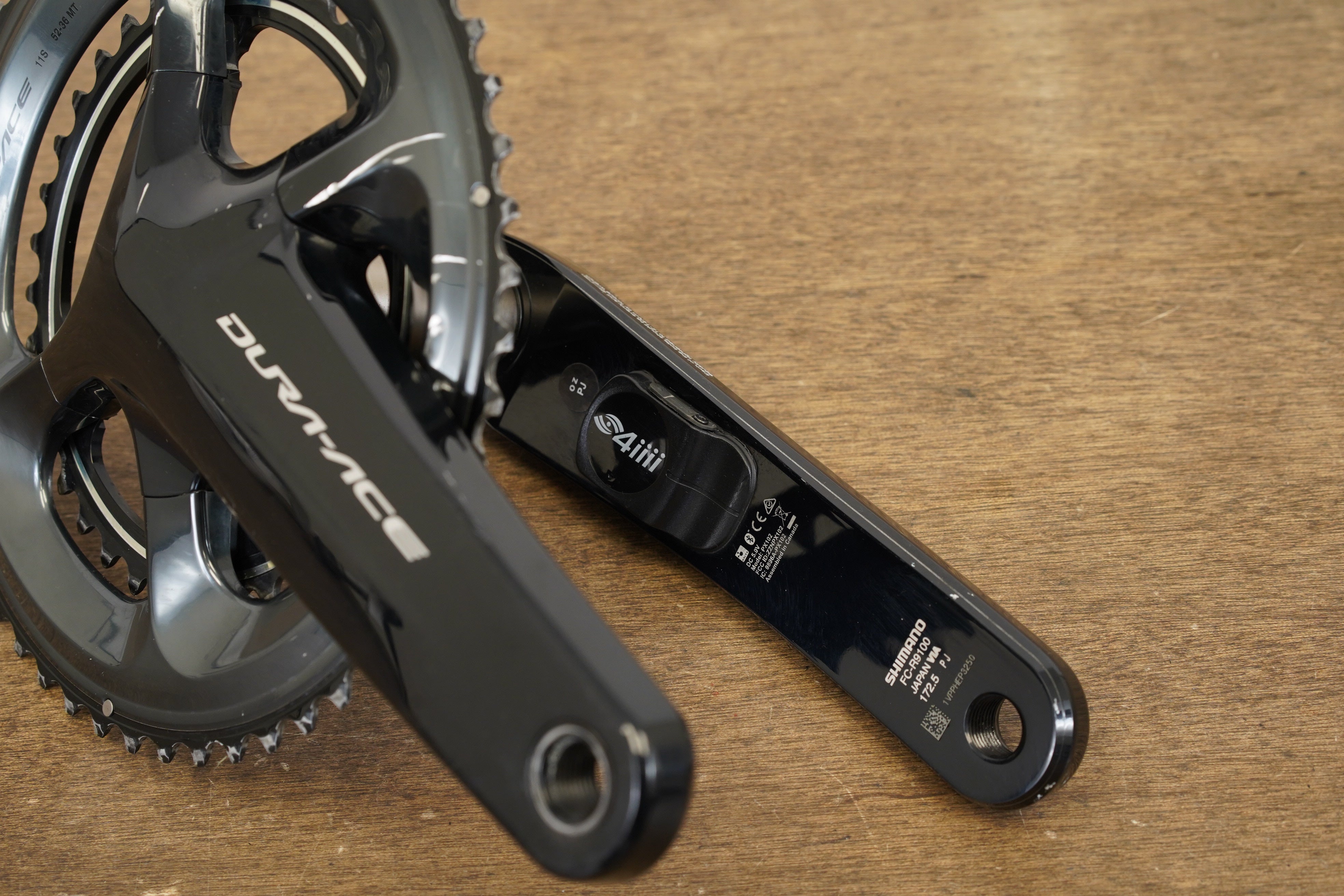 172.5mm 52/36T Dura-Ace FC-R9100 12 Speed Single Sided Power 172.5mm 52/36T Dura-Ace FC-R9100 12 Speed Single Sided Power