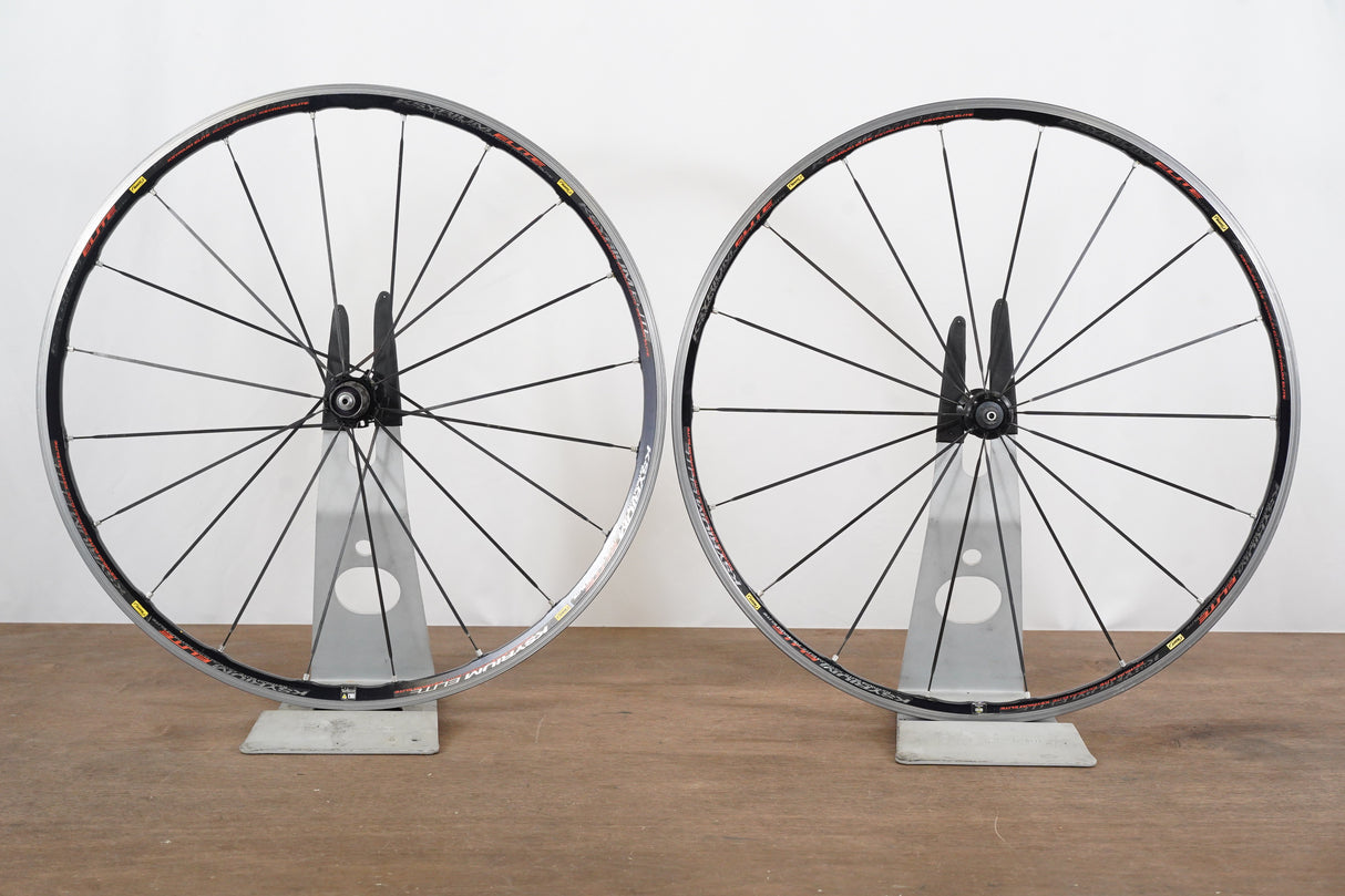 Mavic Ksyrium Elite Alloy Clincher Rim Brake Wheelset Shimano/SRAM 11 Speed