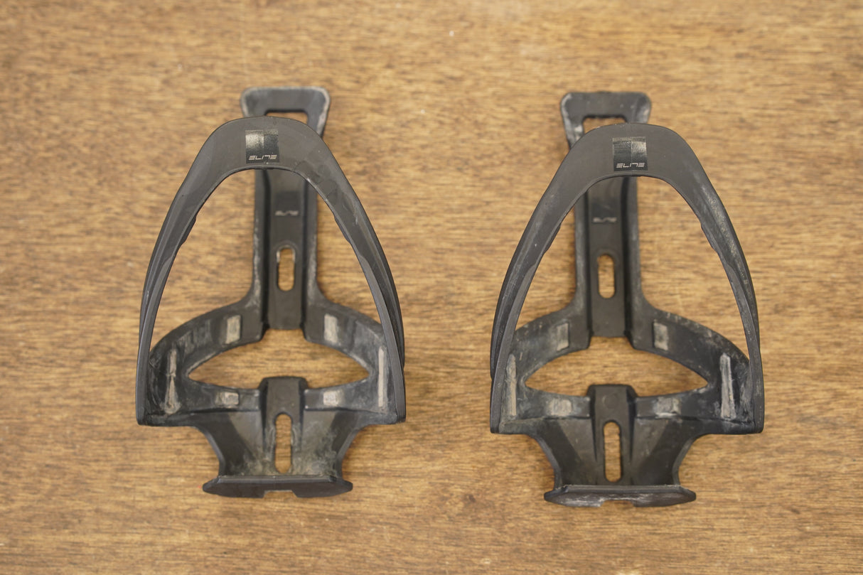 (2) Elite Rocko Carbon Water Bottle Cages 52g