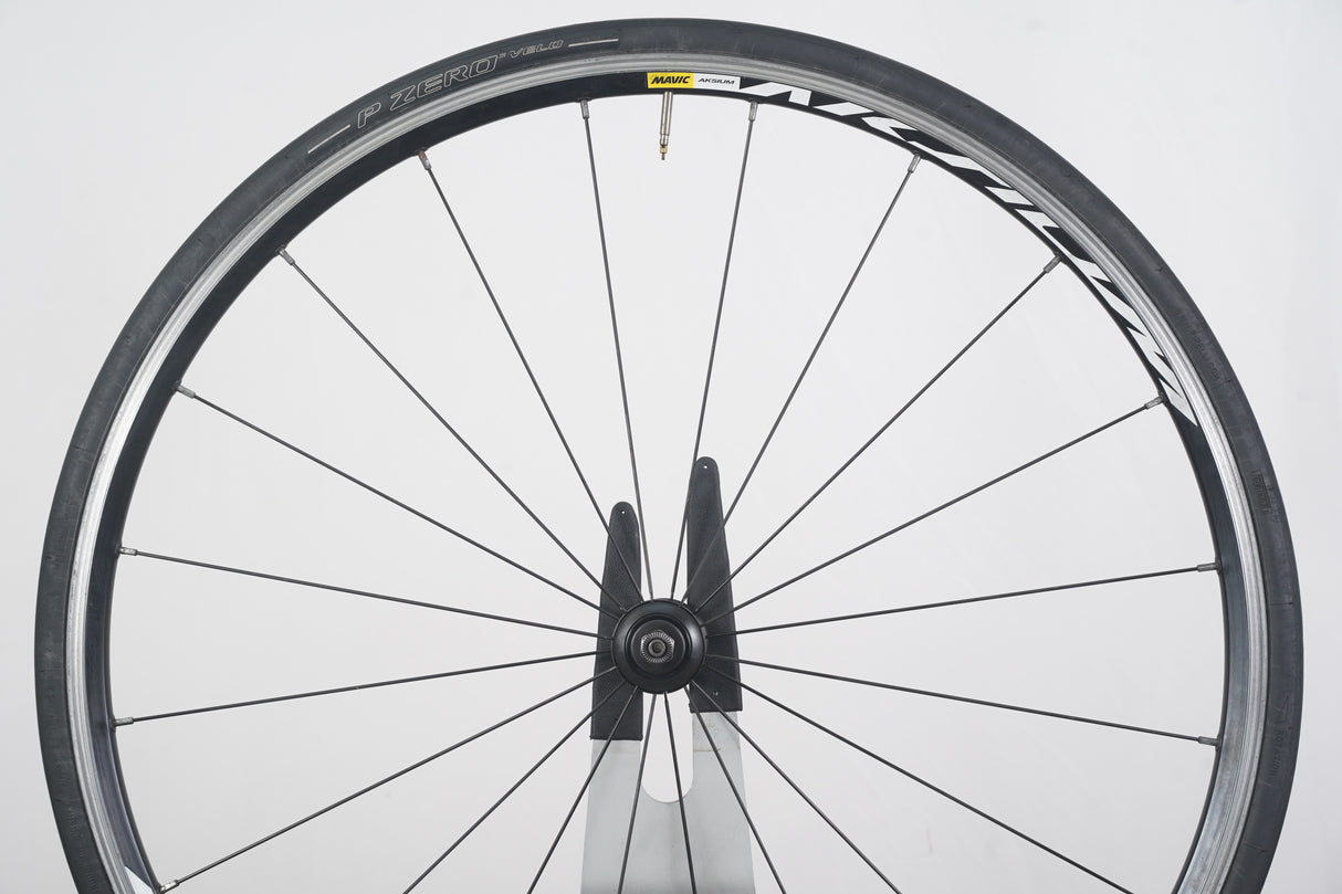 FRONT Mavic Aksium Alloy Rim Brake Clincher Wheel
