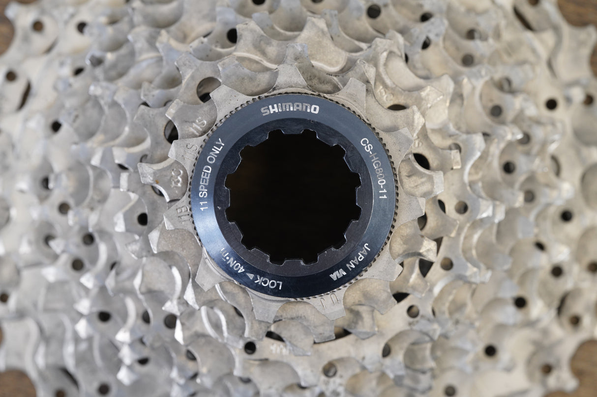 11-34T Shimano Ultegra CS-HG800-11 11 Speed Cassette 332g