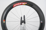 FRONT Zipp 404 282/102 Carbon Tubular Rim Brake Road Wheel