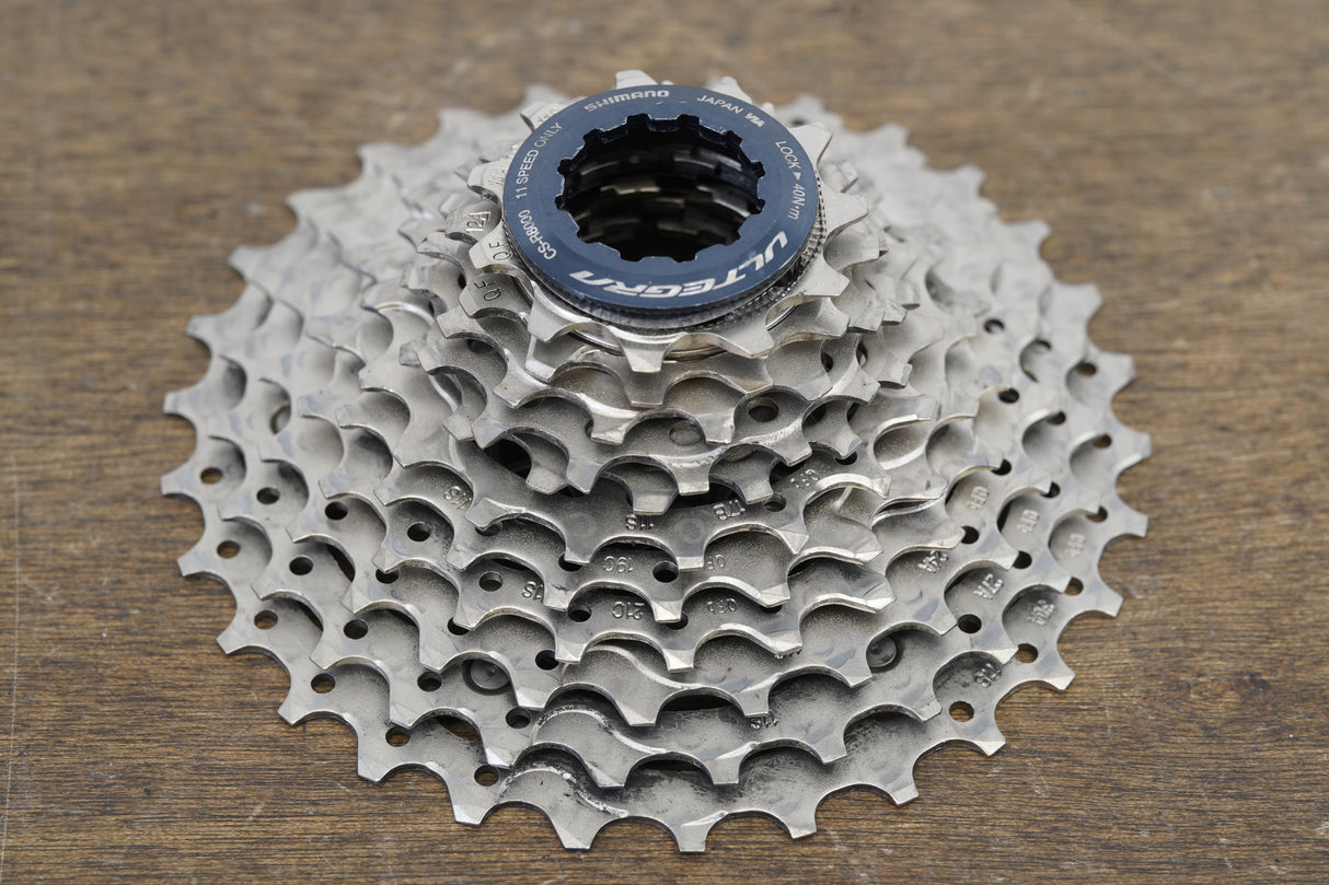 11-30T Shimano Ultegra CS-R8000 11 Speed Cassette 271g 8000