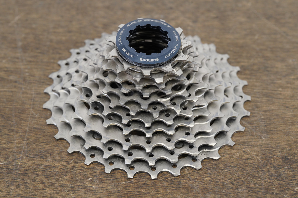 11-30T Shimano Ultegra CS-R8000 11 Speed Cassette 271g 8000
