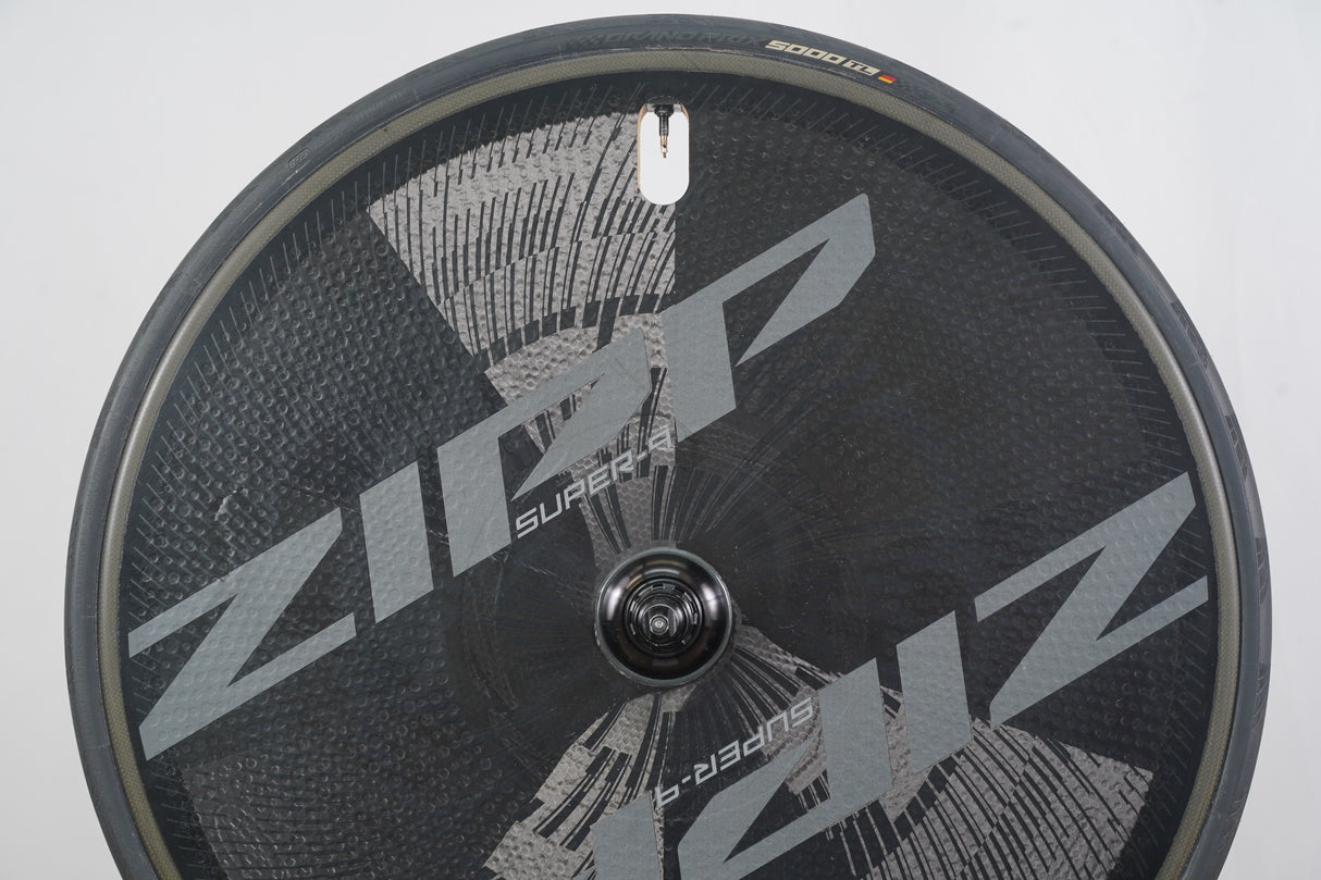 REAR Zipp Super-9 Carbon Clincher Rim Brake Disc Wheel SRAM XDR 12 Speed