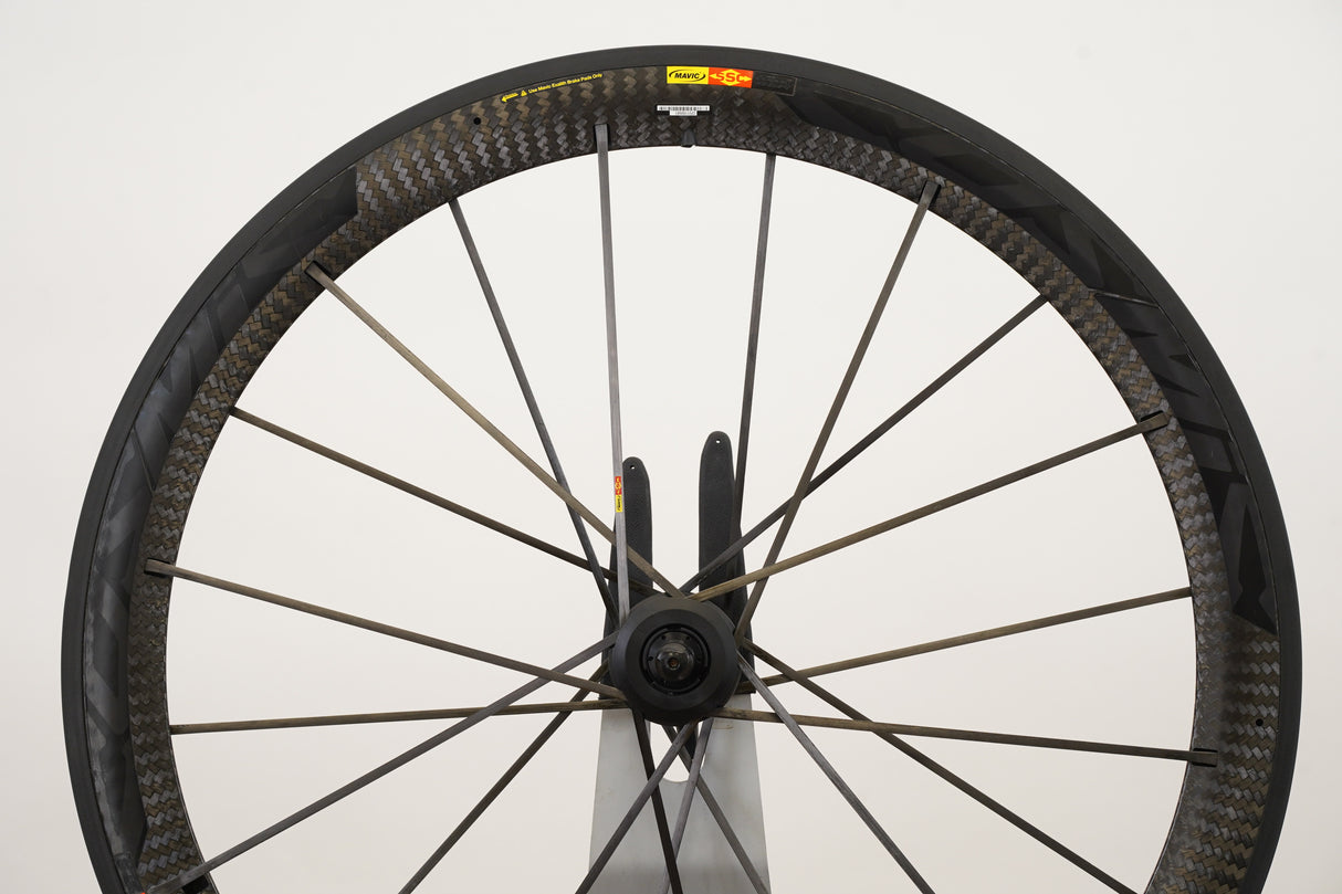 FRONT Mavic Cosmic SLR Carbon Clincher Rim Brake Wheel
