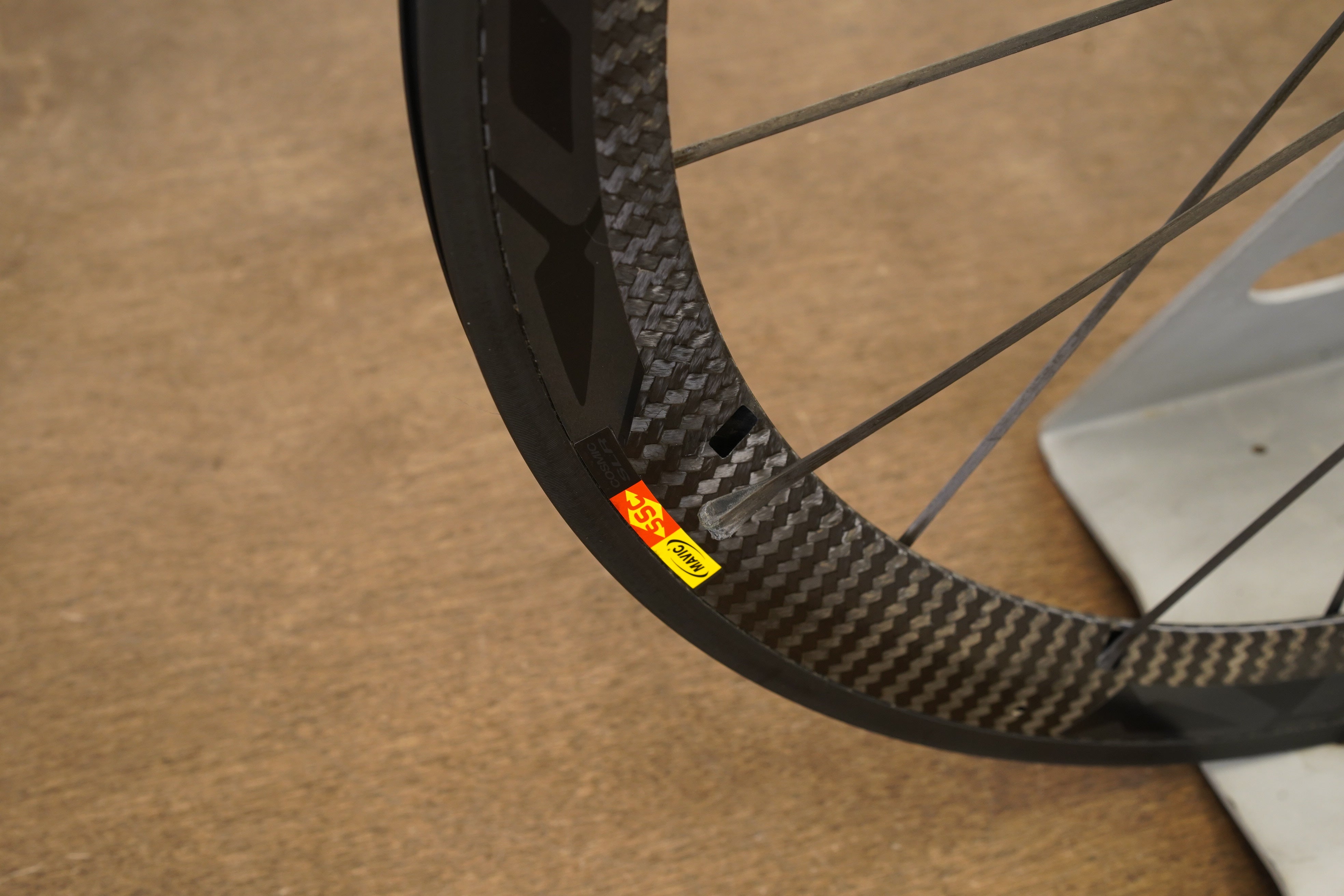 FRONT Mavic Cosmic SLR Carbon Clincher Rim Brake Wheel – Elevate
