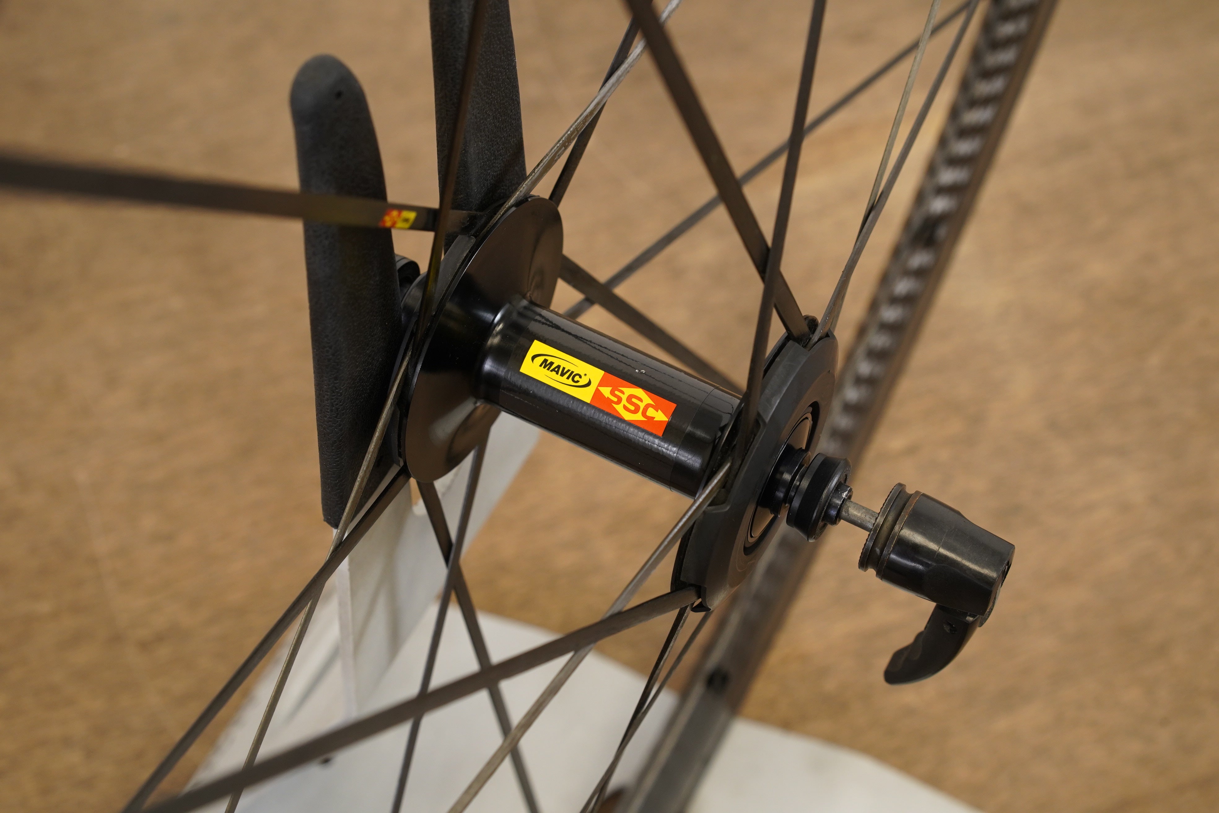FRONT Mavic Cosmic SLR Carbon Clincher Rim Brake Wheel – Elevate
