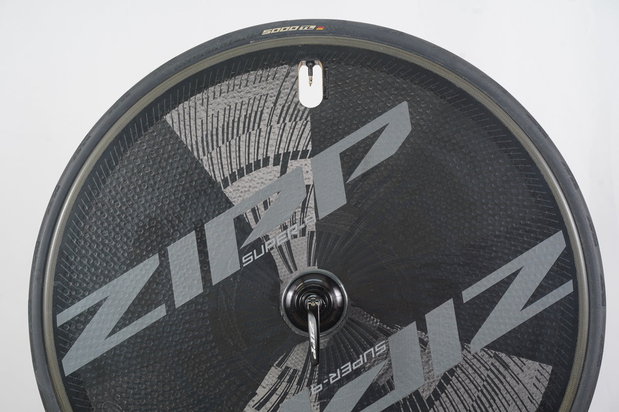 REAR Zipp Super-9 Carbon Clincher Rim Brake Disc Wheel SRAM XDR 12 Speed