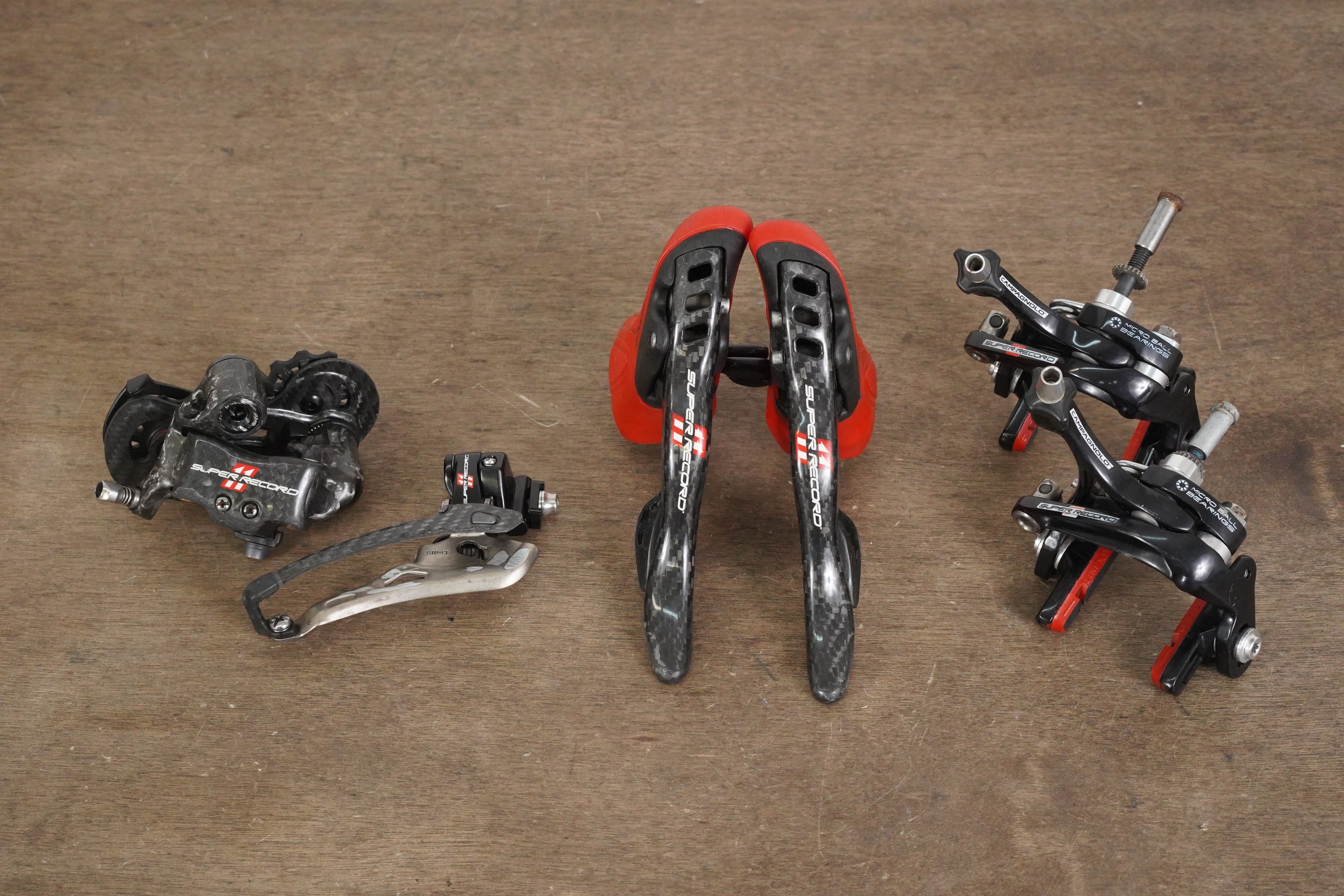 CAMPAGNOLO record 11s コンポセット 変速シフト Campagnolo Super Record 11s Ergopower Ultra-Shift Controls
