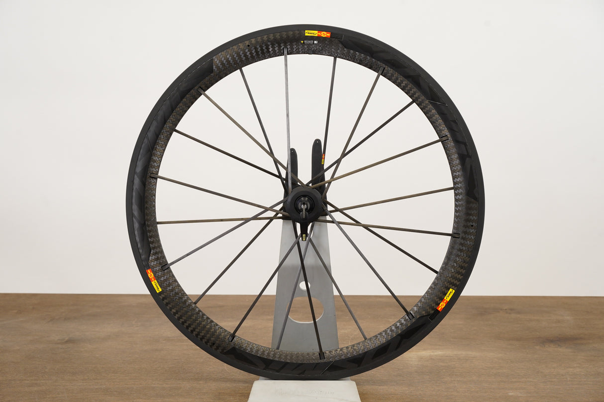 FRONT Mavic Cosmic SLR Carbon Clincher Rim Brake Wheel