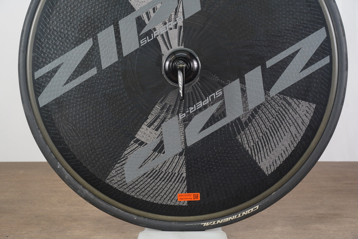 REAR Zipp Super-9 Carbon Clincher Rim Brake Disc Wheel SRAM XDR 12 Speed