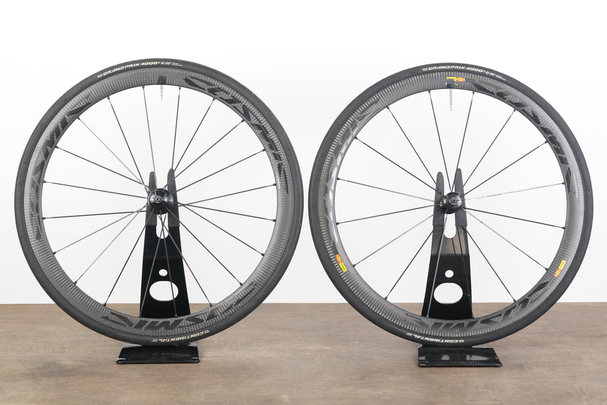 Mavic Cosmic Carbone 40 Carbon Clincher Rim Brake Wheelset 11 Speed