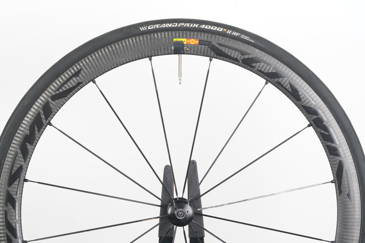 Mavic Cosmic Carbone 40 Carbon Clincher Rim Brake Wheelset 11 Speed