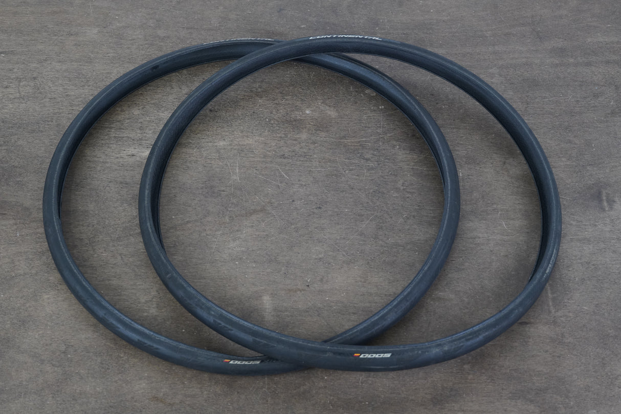 (2) 700x25C (25mm) Continental Grand Prix 5000 Tire Clincher Road Tires