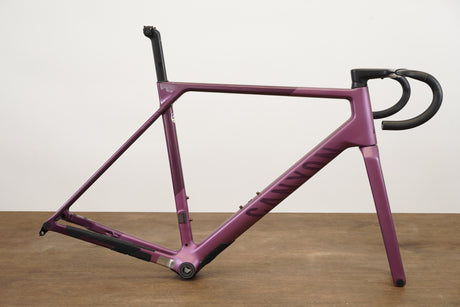 2023 L (Large) Canyon Ultimate CF SLX Carbon Disc Brake Road Frameset + Barstem