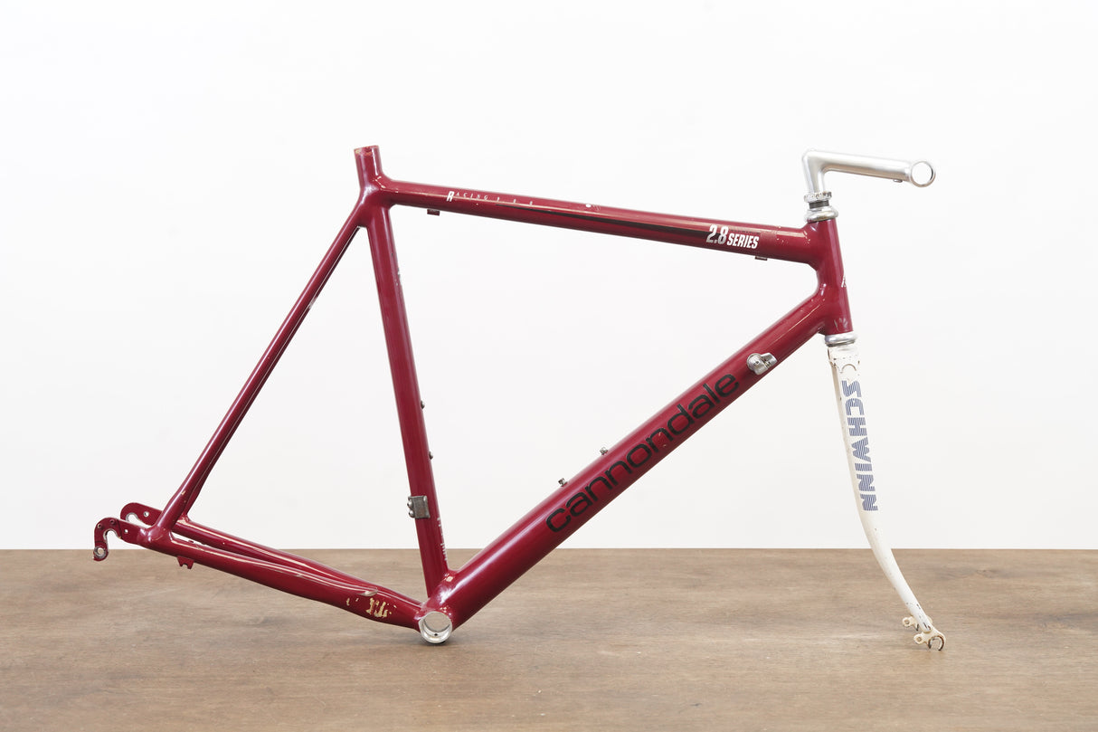 56cm Racing 900 2.8 Series Alloy Rim Brake Road Frameset Vintage