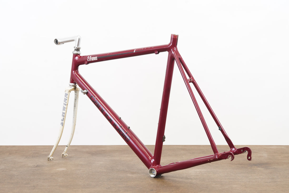 56cm Racing 900 2.8 Series Alloy Rim Brake Road Frameset Vintage