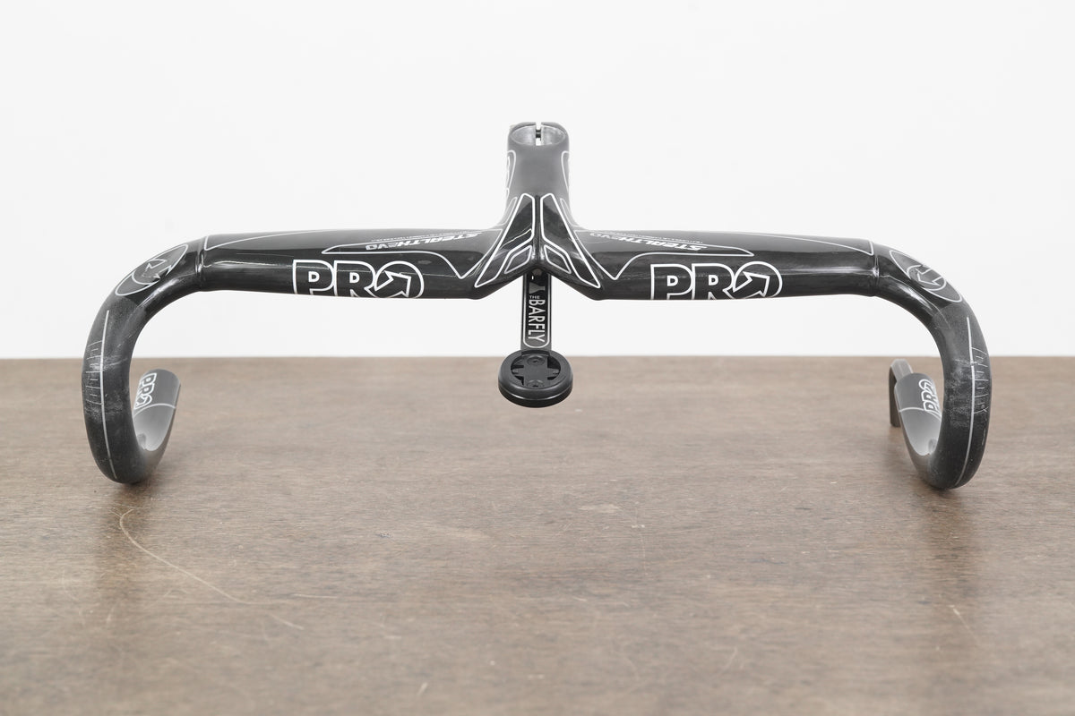 46cm 90mm PRO Stealth EVO Carbon Compact Barstem + Mount 1 1/8"