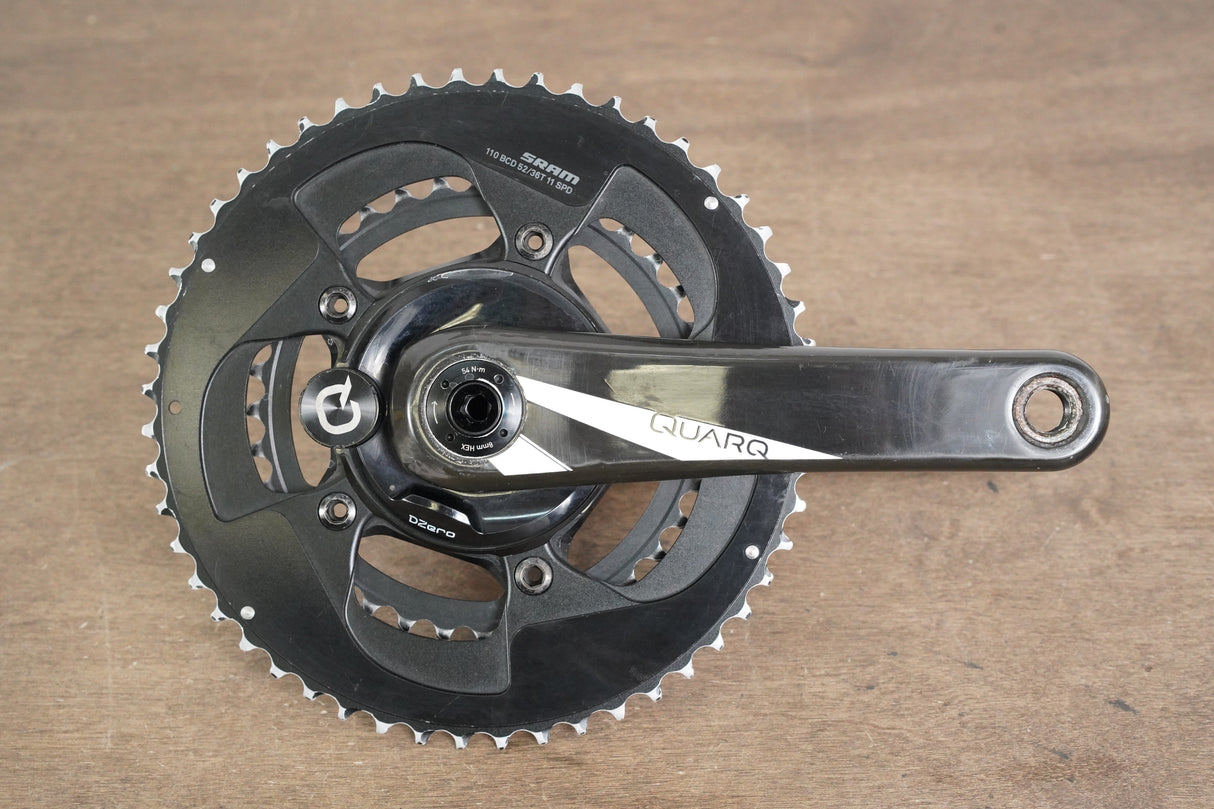 172.5mm 52/36T BB30 Quarq DZero Power Meter Road Crankset