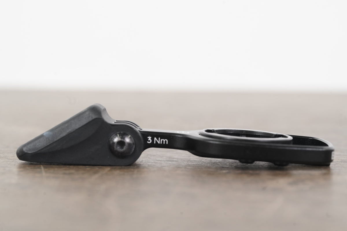 Black Inc. Out Front Barstem Integrated Handlebar Cycling Computer GPS Mount 35g
