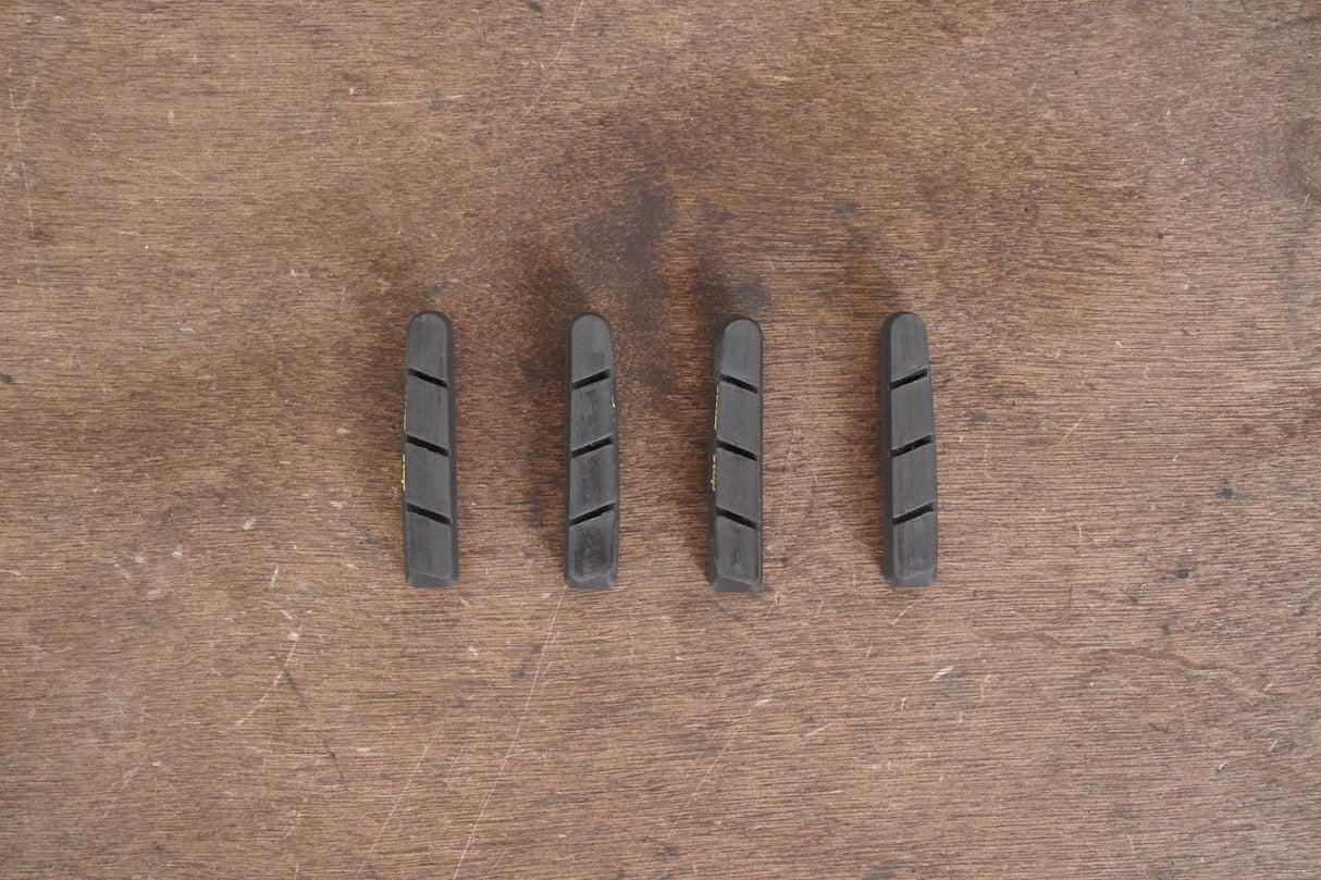 (2 Pairs) SwissStop Flash Pro Black Prince Carbon Rim Brake Pads Shimano/SRAM