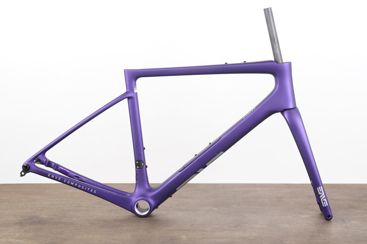 NEW 2026 54cm ENVE Fray Perfect Purple Carbon Disc Brake Aero Road Frameset