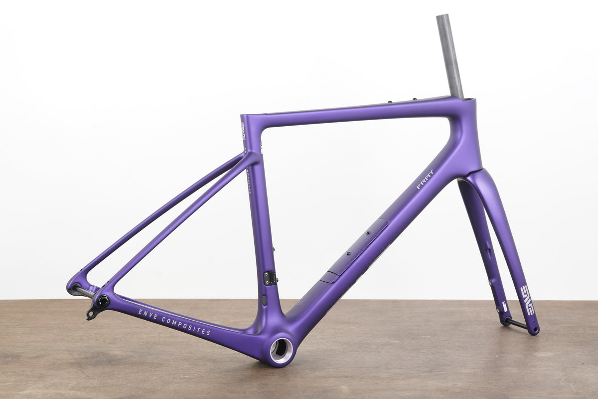 NEW 2026 54cm ENVE Fray Perfect Purple Carbon Disc Brake Aero Road Frameset