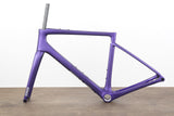 NEW 2026 54cm ENVE Fray Perfect Purple Carbon Disc Brake Aero Road Frameset