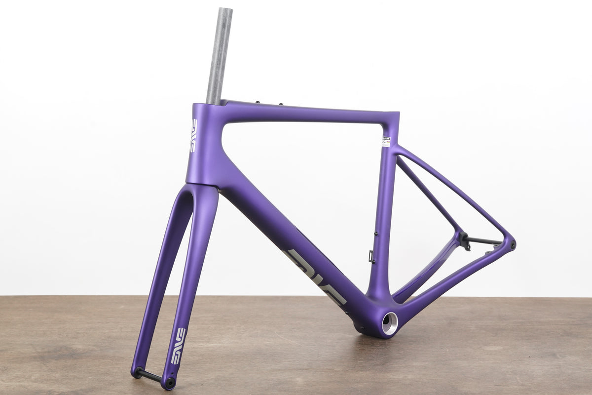 NEW 2026 54cm ENVE Fray Perfect Purple Carbon Disc Brake Aero Road Frameset