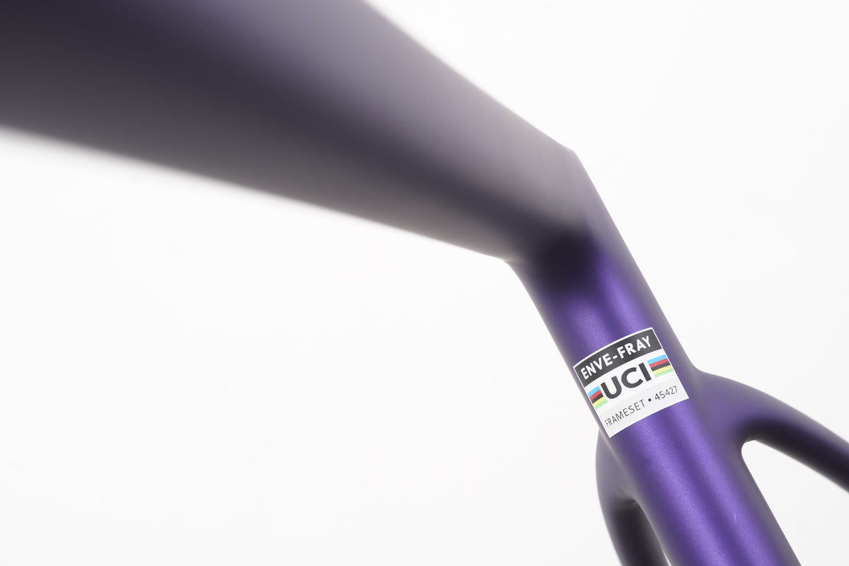 NEW 2026 54cm ENVE Fray Perfect Purple Carbon Disc Brake Aero Road Frameset