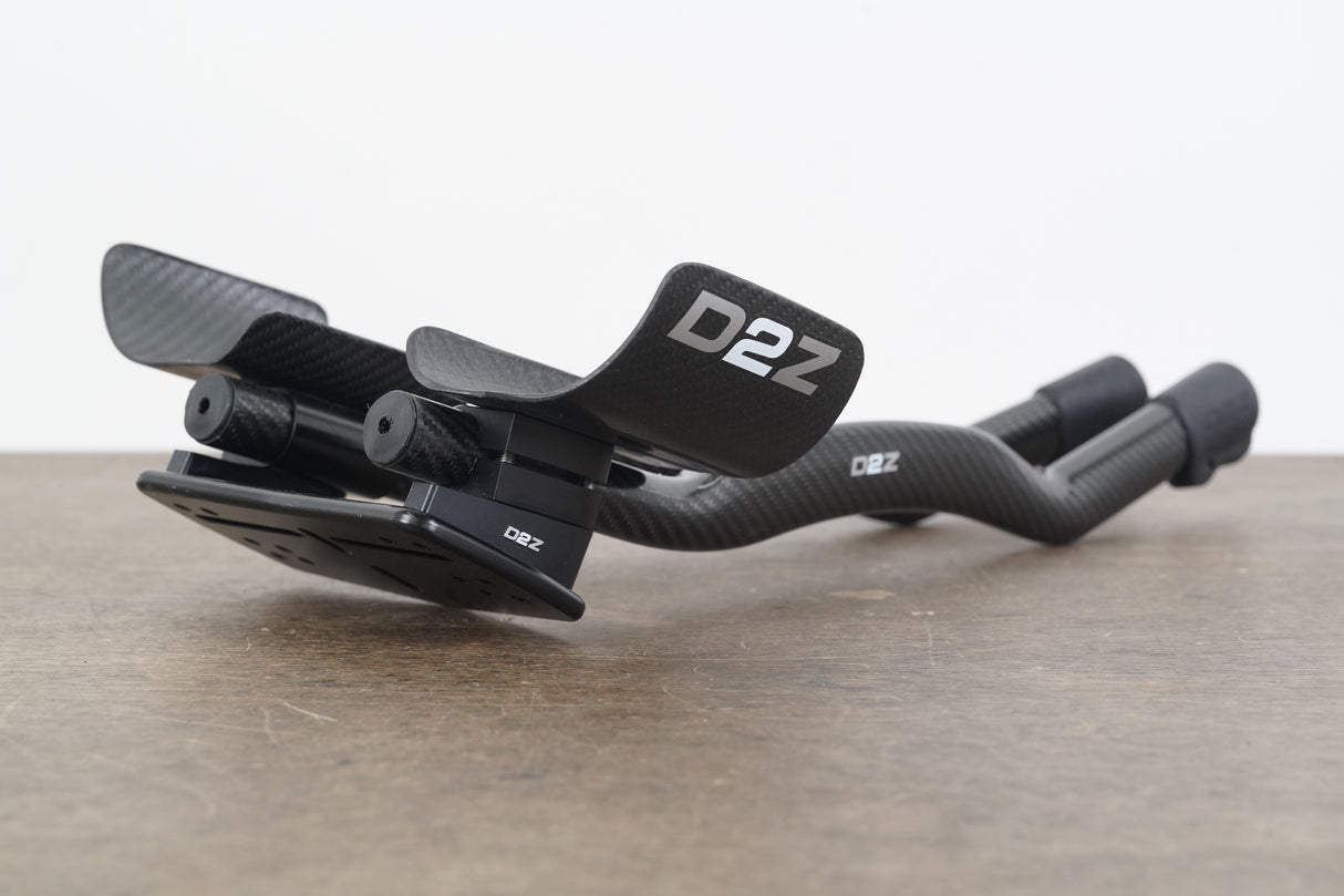 Drag2Zero Carbon Extensions TT Triathlon Handlebar + Trek Speed Concept Mount