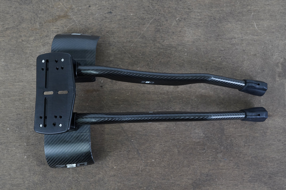 Drag2Zero Carbon Extensions TT Triathlon Handlebar + Trek Speed Concept Mount