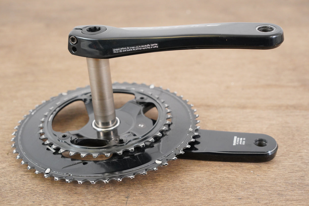 172.5mm 50/34T Shimano Dura Ace FC-R9100 11 Speed Crankset 9100