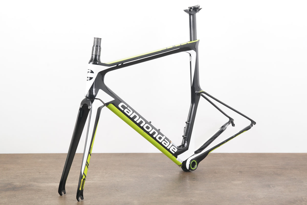 57cm Cannondale Slice Carbon Rim Brake TT Triathlon Frameset