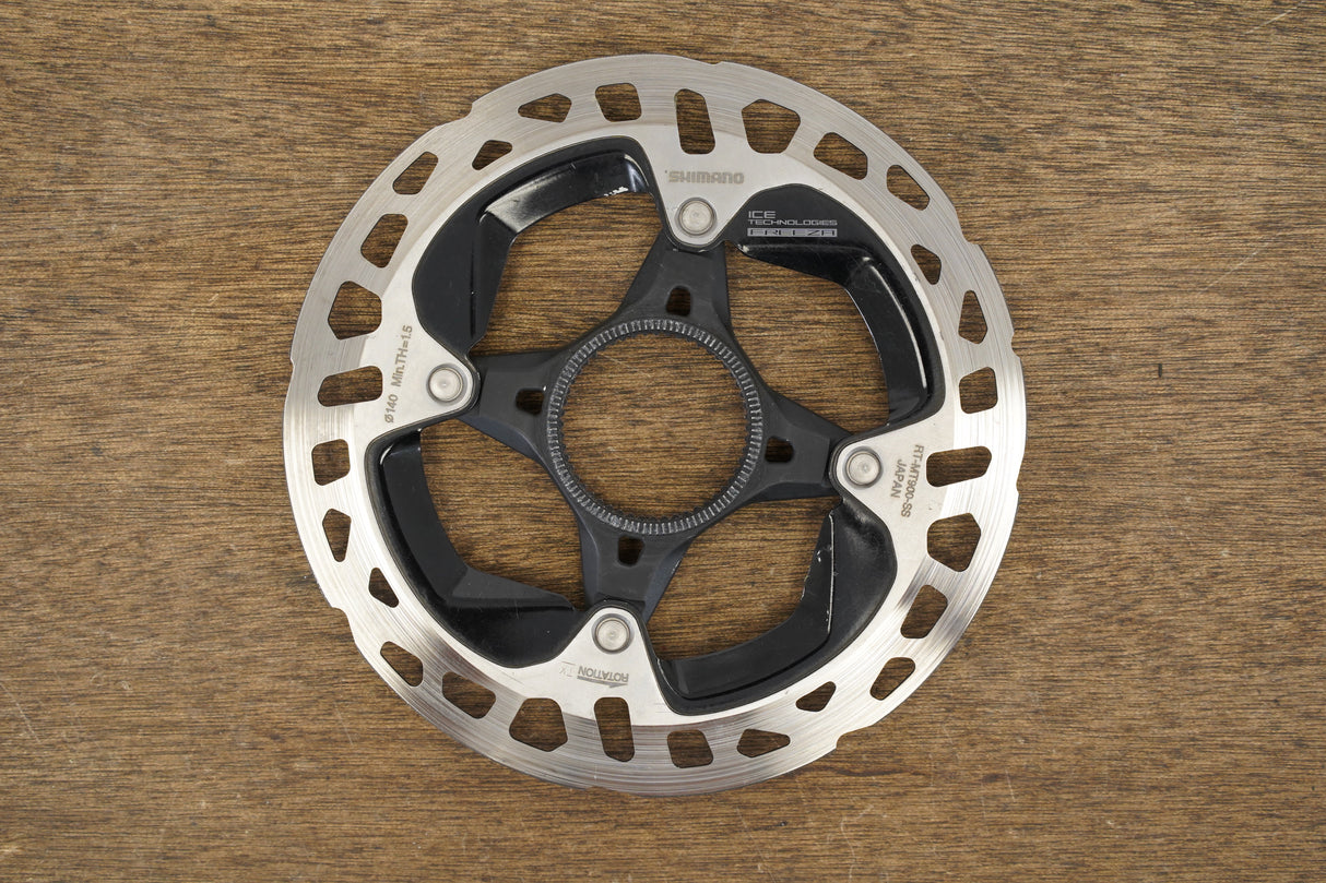 (1) 140mm Shimano XTR RT-MT900-SS Center Lock Disc Brake Rotor