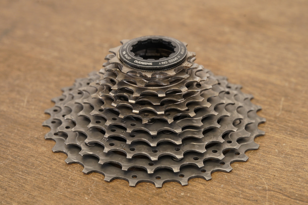 11-30T Shimano Dura-Ace CS-R9100 11 Speed Road Cassette 206g 9100