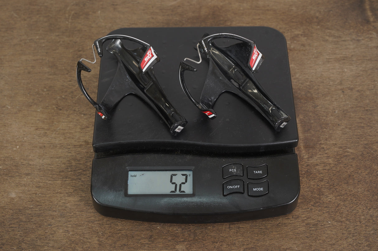 (2) Elite Sior Evo Carbon Water Bottle Cages 52g