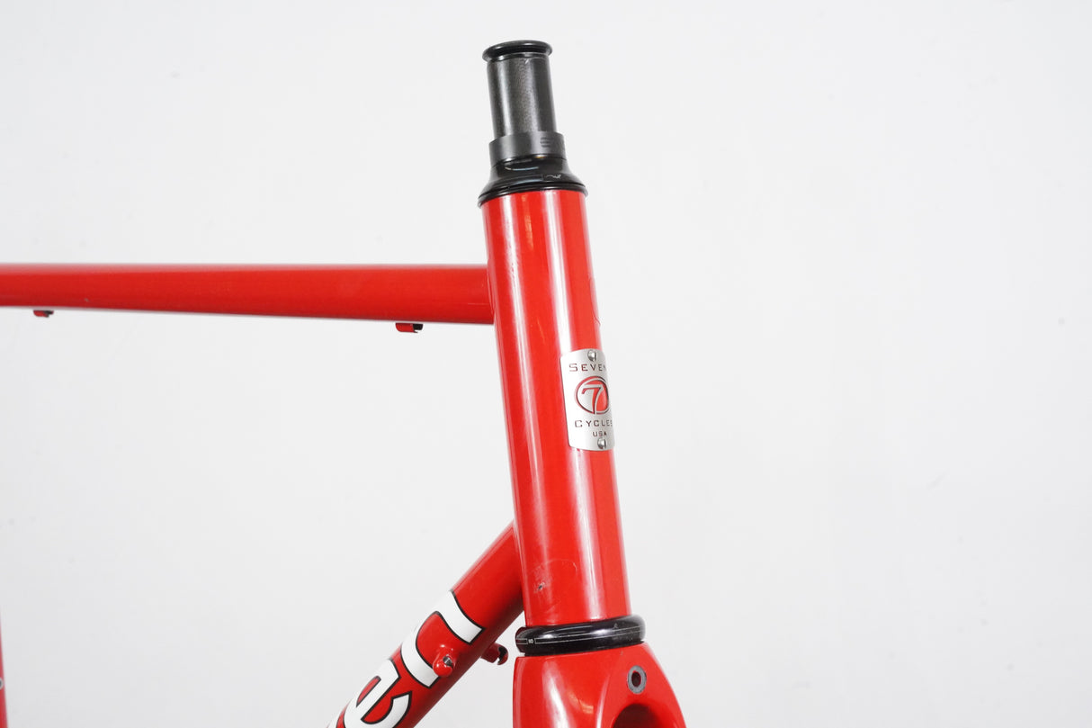 M (Medium) Seven Axiom SL ENVE Steel Rim Brake Road Frameset