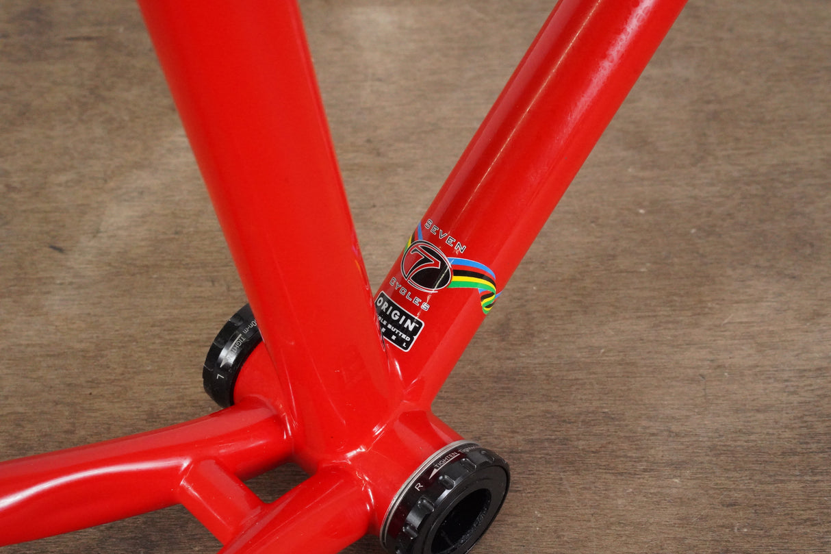 M (Medium) Seven Axiom SL ENVE Steel Rim Brake Road Frameset