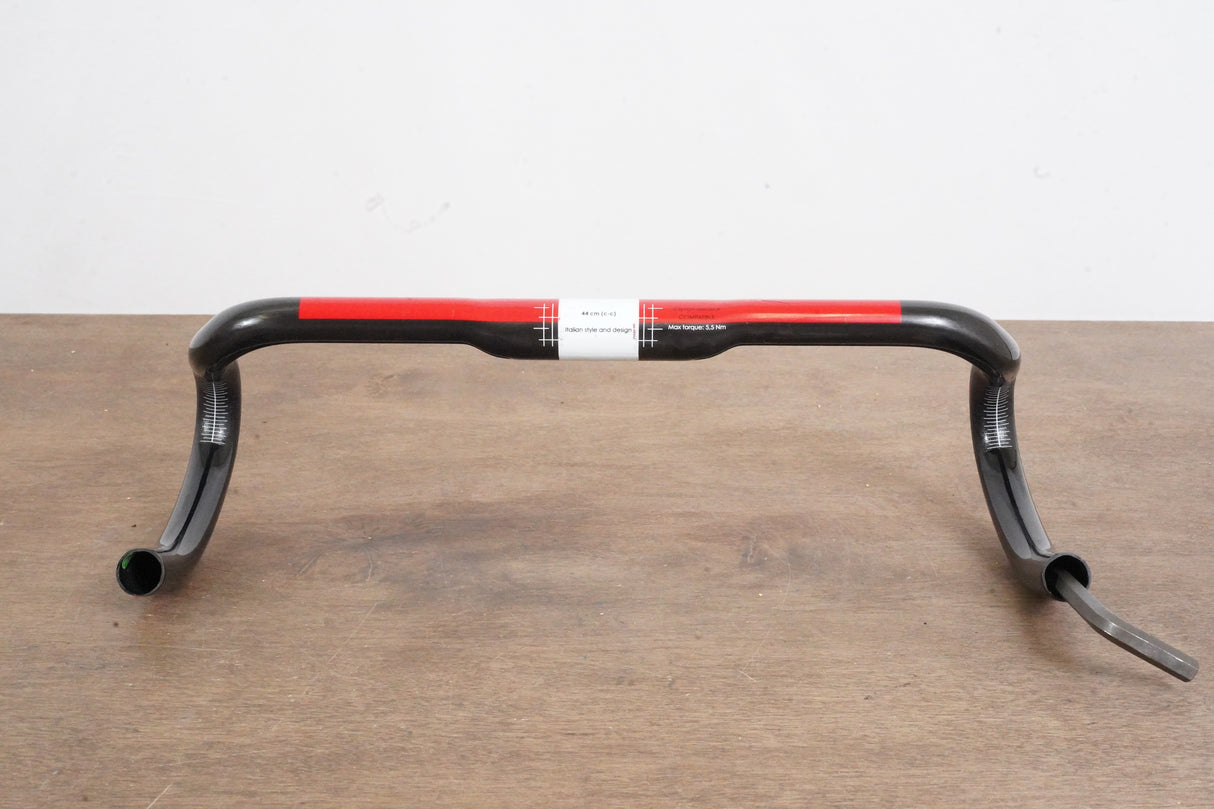 44cm 3T Ergonova Team Carbon Compact Road Handlebar 31.8mm