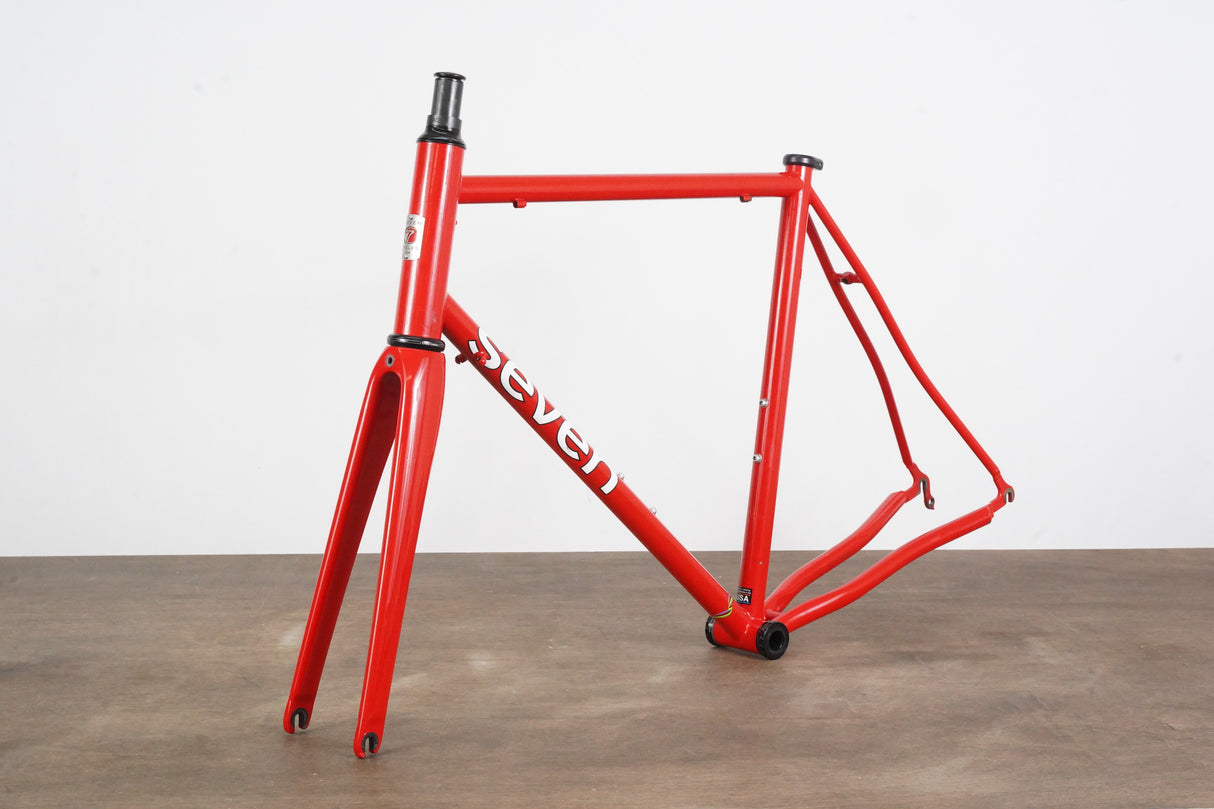 M (Medium) Seven Axiom SL ENVE Steel Rim Brake Road Frameset