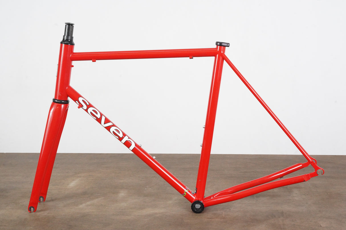 M (Medium) Seven Axiom SL ENVE Steel Rim Brake Road Frameset