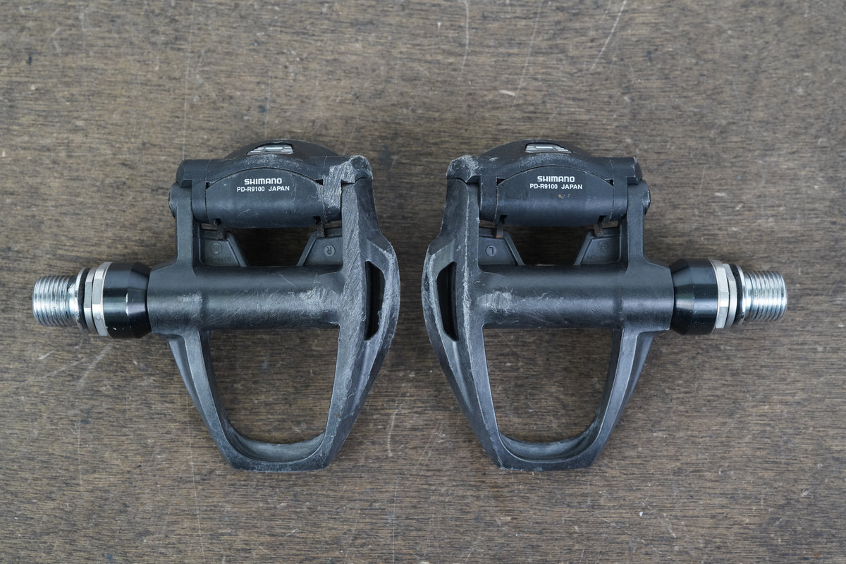 Shimano Dura-Ace PD-R9100 SPD-SL Carbon Clipless Road Bike Pedals 233g